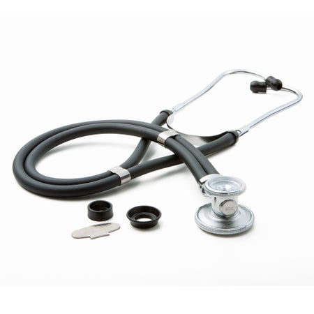 Sprague Stethoscope Pocket Pal II™ Black 2-Tube 22 Inch