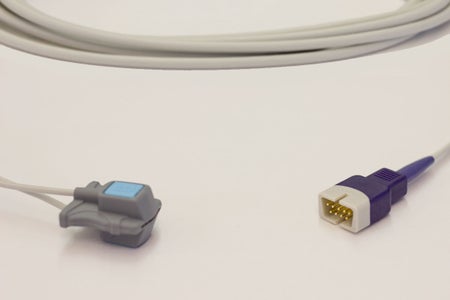 SpO2 Sensor Nellcor® Finger Pediatric Reusable 3.6 Foot Cord