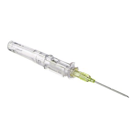Peripheral IV Catheter ViaValve™ 24 Gauge 0.675 Inch Polyurethane Straight Hub Blood Control Sliding Safety