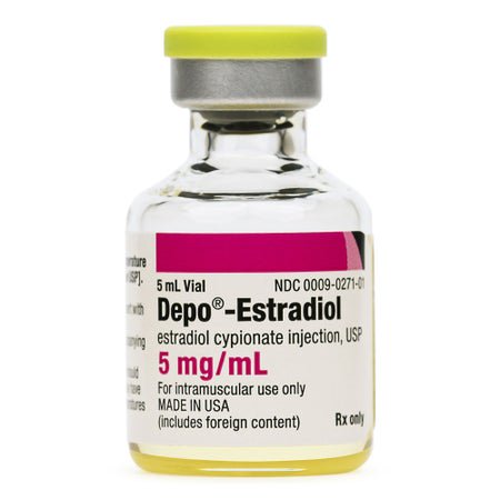 Depo-Estradiol® Estradiol Cypionate 5 mg / mL Injection 5 mL