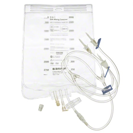 EVA Gravity Mixing Container Braun 2,000 mL Gravity