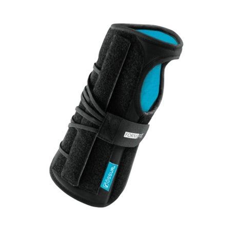 Wrist Brace Ossur® Formfit® Universal Aluminum / Copper / Cotton / Polyamide / Polyester / Polyurethane Right Hand Black One Size Fits Most