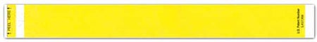 Identification Wristband with Shield Short Stay® Tabless™ Write On Band Adhesive Closure Without Legend