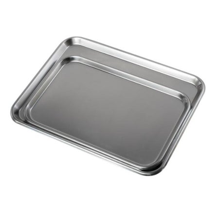 Instrument Tray Flat Stainless Steel 1/2 X 12-1/2 X 19 Inch
