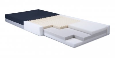 Bed Mattress Lumex® C400 Series Pressure Redistribution Type 7 H X 42 W X 80 L Inch