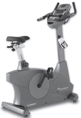 Spirit Fitness CU800 Stationary Bicycle Upright Bike