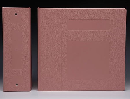 Binder Titan 3 Ring Mauve 575 Sheets Side Opening