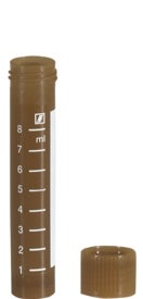 Test Tube Plain 10 mL Screw Cap Polypropylene Tube
