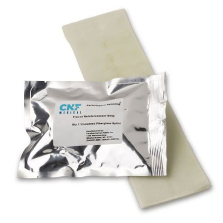 Unpadded Precut Splint Performance Splinting® 4 X 38 Inch Fiberglass White