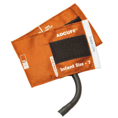 Reusable Blood Pressure Cuff Adcuff™ 9 to 14 cm Arm Nylon Cuff Infant Cuff