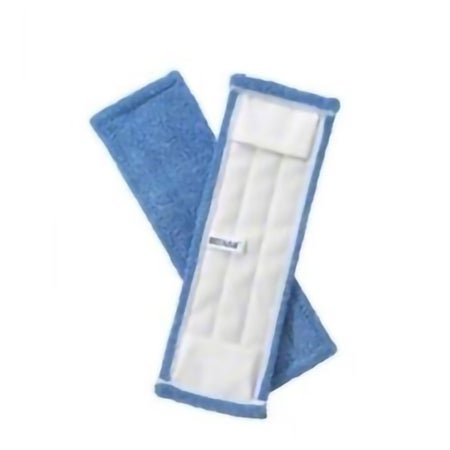 Wet Mop Pad Blue Microfiber Reusable