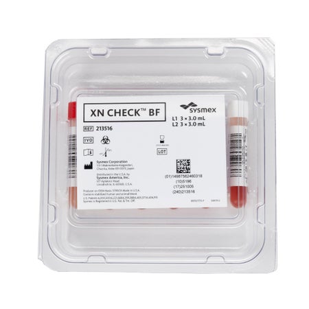 Hematology Control Set XN Check BF™ Hematology Level 1, 2 6 X 3 mL