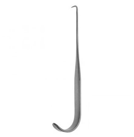 Tracheal Hook V. Mueller® Jackson 5-1/4 Inch Length German Stainless Steel NonSterile Reusable