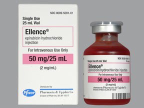 Ellence® Epirubicin HCl, Preservative Free 2 mg / mL Injection 25 mL