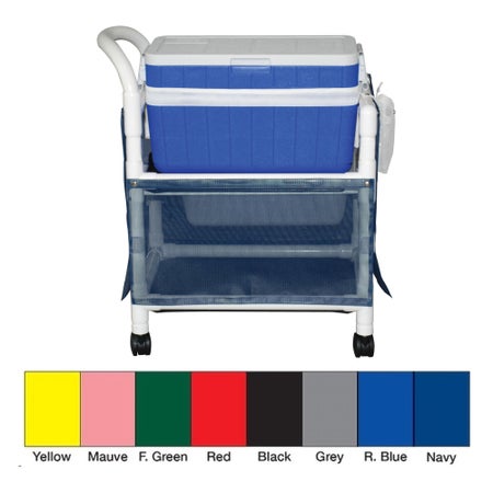 Hydration Cart 17 X 31 X 37-1/2 Inch 16 X 27 Inch Shelf Size