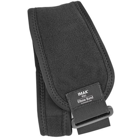 Elbow Band IMAK RSI® One Size Fits Most Buckle and hook and loop strap Left or Right Arm Black