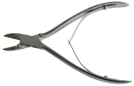 Nail Nipper BR Surgical Straight, Delicate 5 Inch Length Stainless Steel