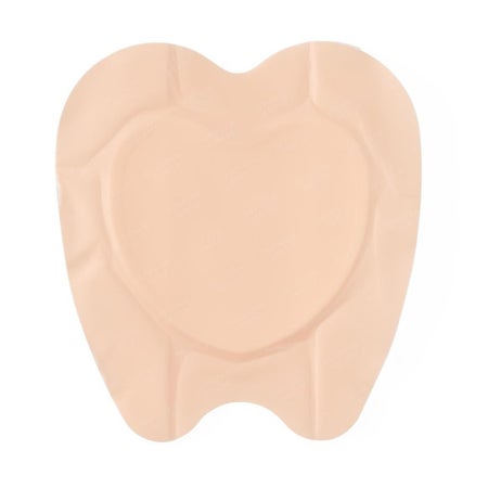 Foam Dressing Optifoam® Gentle 7 X 8 Inch With Border Waterproof Backing Silicone Border Sacral Sterile