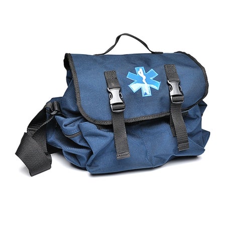 Rescue Response Bag McKesson Navy Blue Cordura® Nylon 16 X 9 X 8 Inch