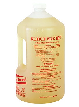 Surface Disinfectant Cleaner Rufect® Quaternary Based J-Fill® Dispensing Systems Liquid 1 gal. Jug Mild Scent NonSterile