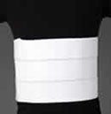 Abdominal Binder AB Series Large Hook and Loop Closure 60 to 75 Inch Waist Circumference 12 Inch Height Adult