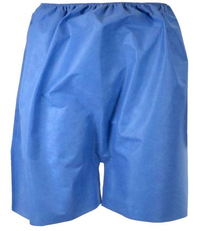 Exam Shorts 2X-Large Blue SMS Adult Disposable