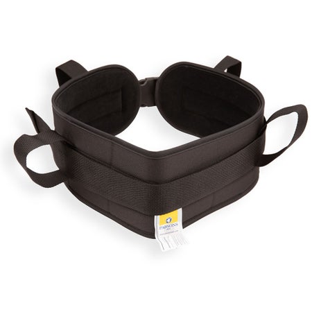 Gait Belt with Handles 40 to 64 Inch Length Black