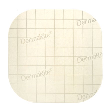 Thin Hydrocolloid Dressing DermaFilm® Film Backing 6 X 6 Inch Square Hydrocolloid / Film