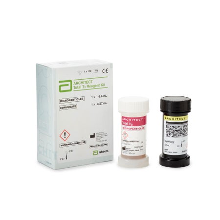 Immunoassay Reagent Architect™ Total Triiodothyronine (T3) For Architect i2000 Analyzer 100 Tests