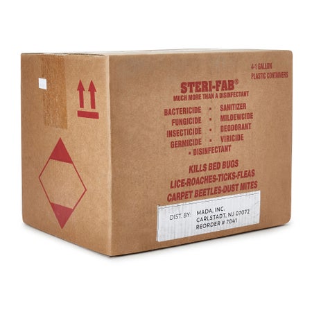 Insecticide / Disinfectant Steri-Fab® Bactericidal Manual Pour Liquid 1 gal. Jug Alcohol Scent NonSterile