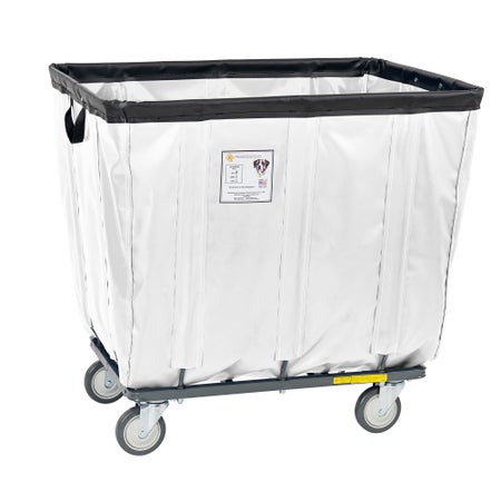 Basket Truck 12 Bushel Capacity Tubular Steel 5 Inch Clean Wheel System™ Swivel Casters