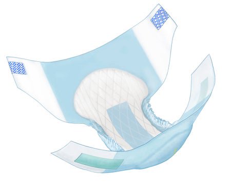 Incontinence Brief Wings™ Ultra Adult Large Unisex Disposable Heavy Absorbency