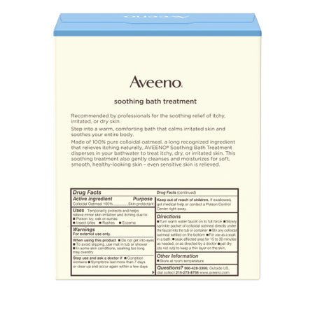 Bath Additive Aveeno® 1.5 oz. Individual Packet Unscented Powder