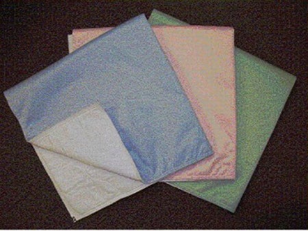 Reusable Underpad 34 X 36 Inch Polyester / Rayon Light Absorbency