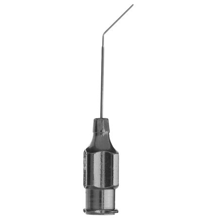 Hydrodissection Cannula V.Mueller® 26 Gauge Angled Flattened Tip