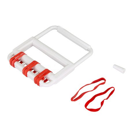 Rubber Band Hand Exerciser CanDo® Tan / Yellow / Red / Green / Blue 2X-Light to Heavy Resistance