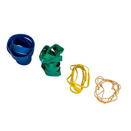 Rubber Band Hand Exerciser CanDo® Tan / Yellow / Red / Green / Blue 2X-Light to Heavy Resistance