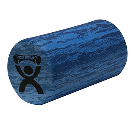 CanDo® Extra Firm Therapy Foam Roller Slim Blue EVA Foam 6 X 12 Inch