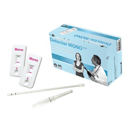 Other Infectious Disease Test Kit Detector Mono™ Infectious Mononucleosis 25 Tests CLIA Waived Sample Dependent