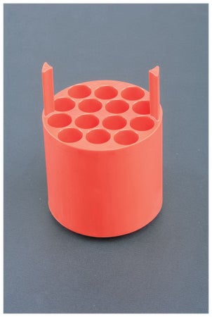 Rotor Adapter For Round Buckets in the TX-400 Rotor