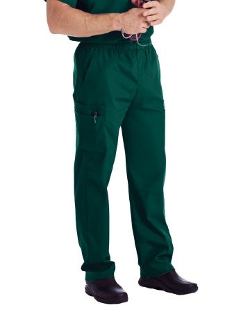 Scrub Pants Cargo 2X-Large Hunter Green Male