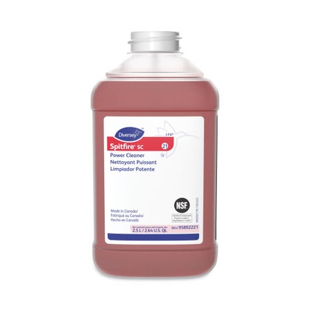 Surface Cleaner Diversey™ Spitfire® SC Alcohol Based J-Fill® Dispensing Systems Liquid Concentrate 2.5 Liter Bottle Pine Scent NonSterile