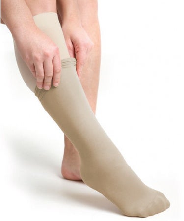 Multi-Layer Compression Sock Knee High Size F / Regular Beige