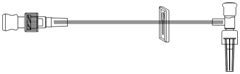 IV Extension Set ICU Small Bore 7 Inch Tubing