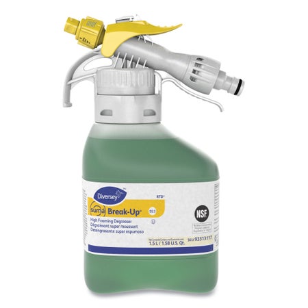 Surface Cleaner / Degreaser Diversey™ Suma® Break-Up® RTD® Dispensing System Foaming 1.5 Liter Bottle Unscented NonSterile