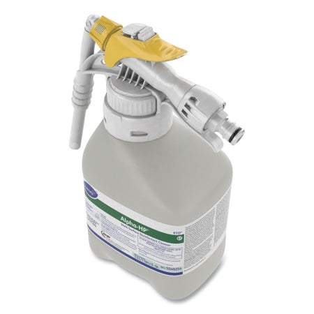 Surface Disinfectant Diversey™ Alpha-HP® Bactericidal RTD® Dispensing System Liquid Concentrate 1.5 Liter Bottle Citrus Scent NonSterile