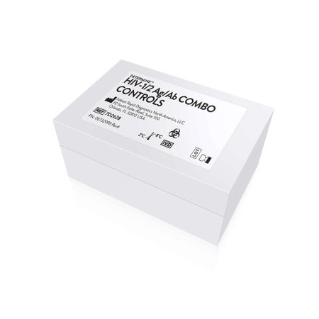 External Control Control Kit Determine™ HIV-1/2 Ag/Ab Combo HIV-1 Positive, HIV-2 Positive, HIV-1 p24 Positive, Non-Reactive 4 X 1.5 mL