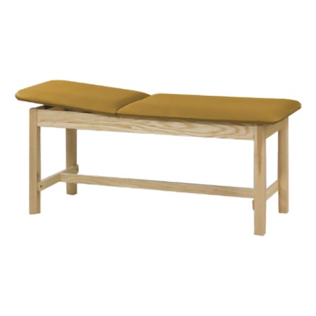 Exam Table McKesson Fixed Height 27 W X 72 L Inch Adjustable Backrest 400 lbs. Weight Capacity