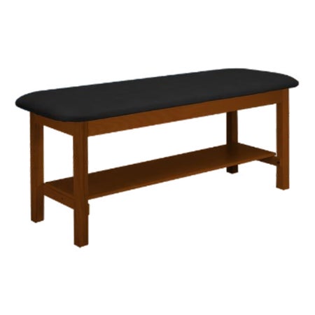 Exam Table with Storage McKesson Fixed Height 30 W X 72 L Inch Flat Top 400 lbs. Weight Capacity