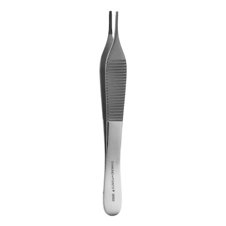 Tissue Forceps Snowden-Pencer® Diamond-Points Adson-Brown 6 Inch Length OR / Surgical Grade Stainless Steel / Tungsten Carbide NonSterile NonLocking Thumb Handle Straight Multiple Teeth